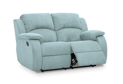 SALOON - Fabric 2 Seater with 2 Inbuilt Recliners