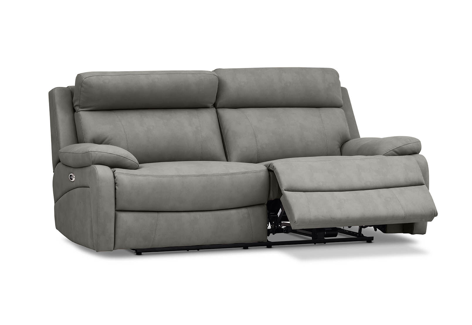 Lyncoln 2.5 Seat Sofa Inbuilt Electric Recliners Amart
