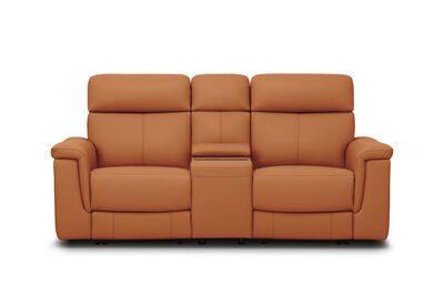 KYSON - 2 Seater with 2 Inbuilt Electric Recliners and Console