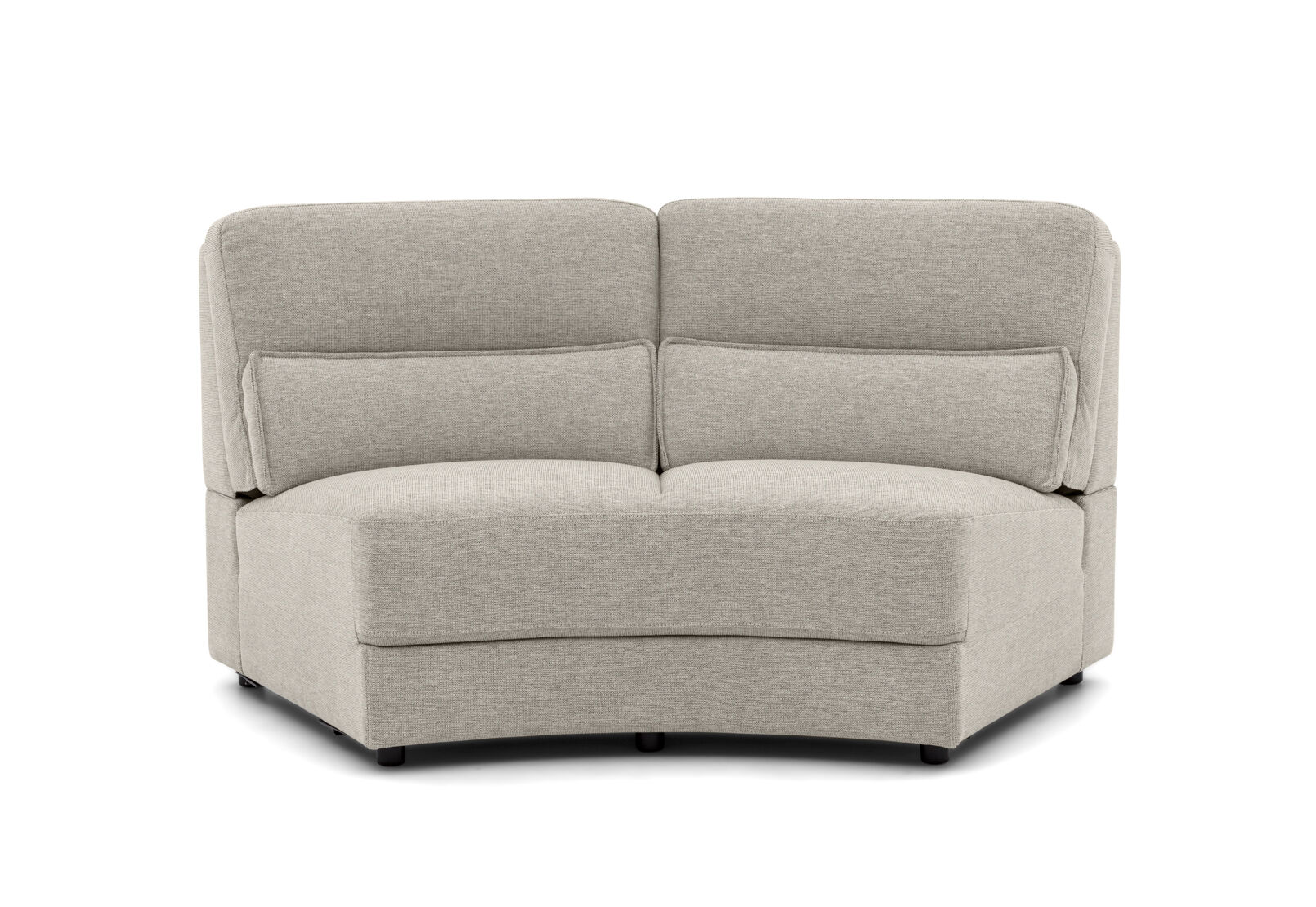 ELISEO FABRIC - 2 Seater Armless Wedge Chair ELISEO FABRIC
