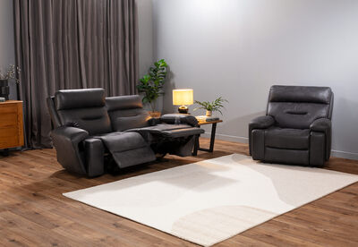 HOLLYWOOD FABRIC - Media Electric Recliner