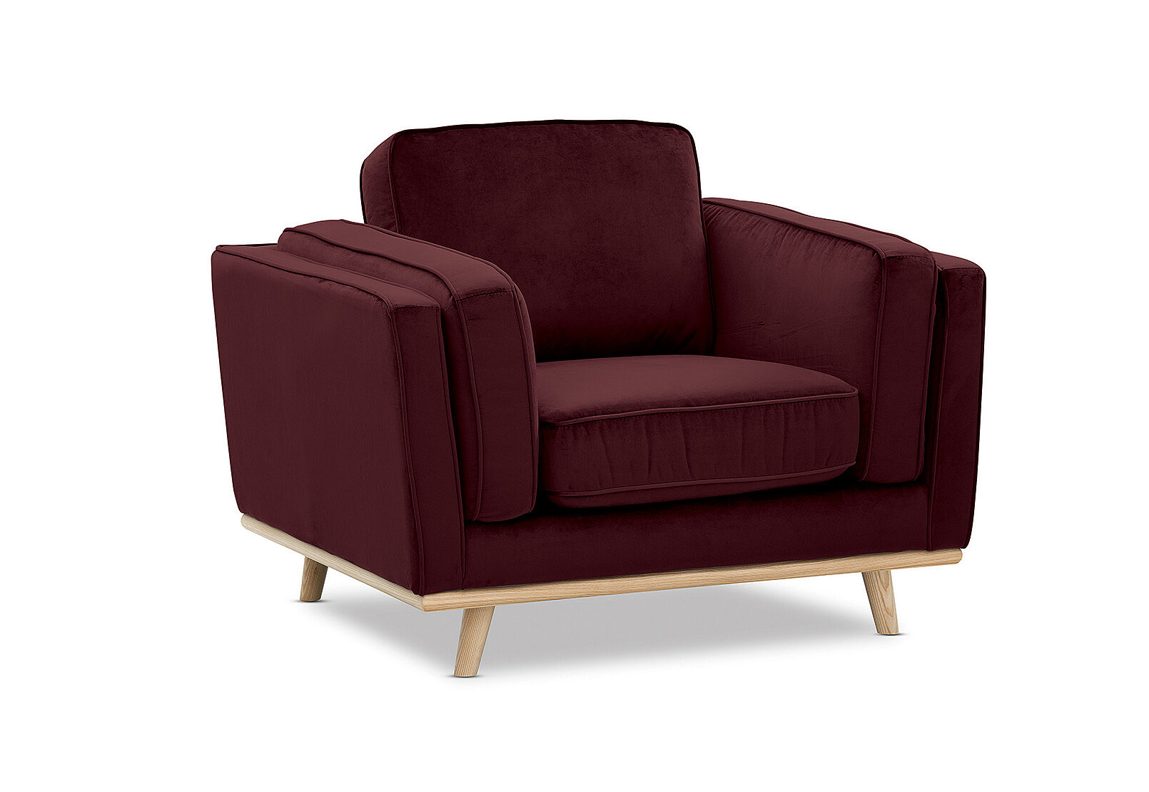 Deep best sale red chair