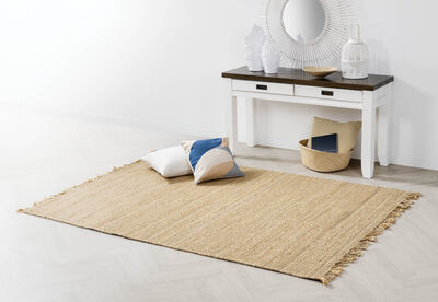 MADRA - 160 x 230cm Jute Rug with Fringes