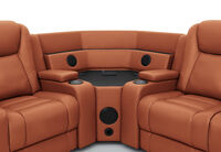 SENTINAL MK2 LEATHER - 5 Piece Corner with RHF 3 Seater SENTINAL MK2 LEATHER