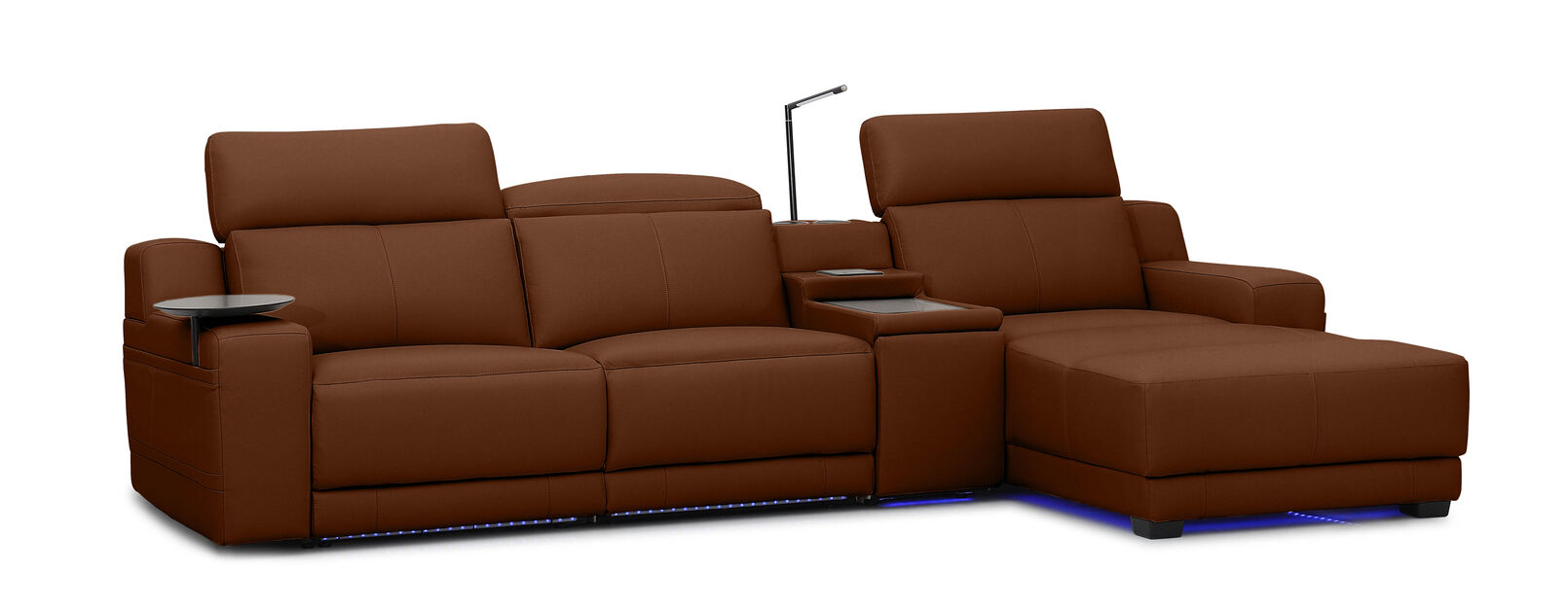 CASSIUS MK2 LEATHER - 3 Seater RHF Chaise CASSIUS MK2 LEATHER