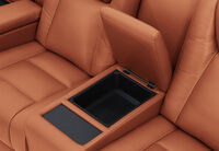 SENTINAL MK2 LEATHER - 4 Piece Corner with LHF Console SENTINAL MK2 LEATHER