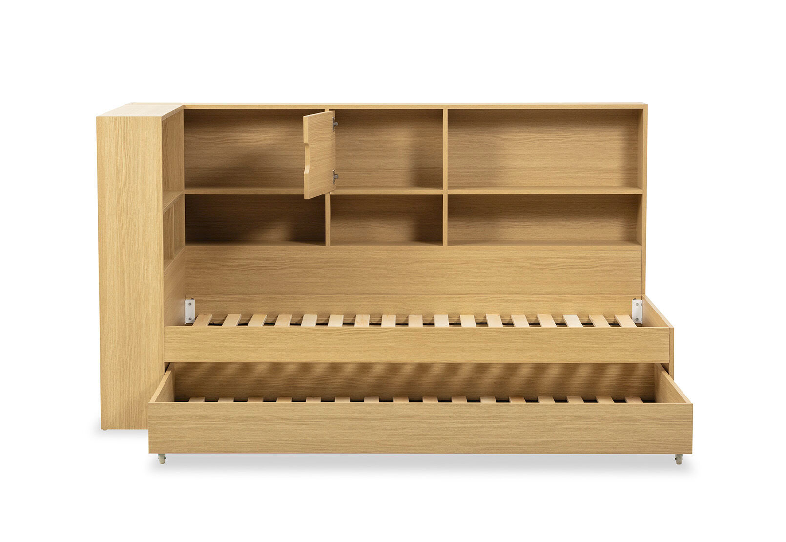 ZAYDEN - Single Bed with Trundle ZAYDEN