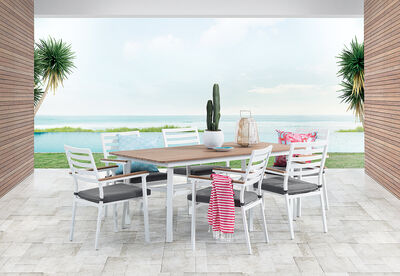 TANGALOOMA - 7 Piece Outdoor Dining Setting
