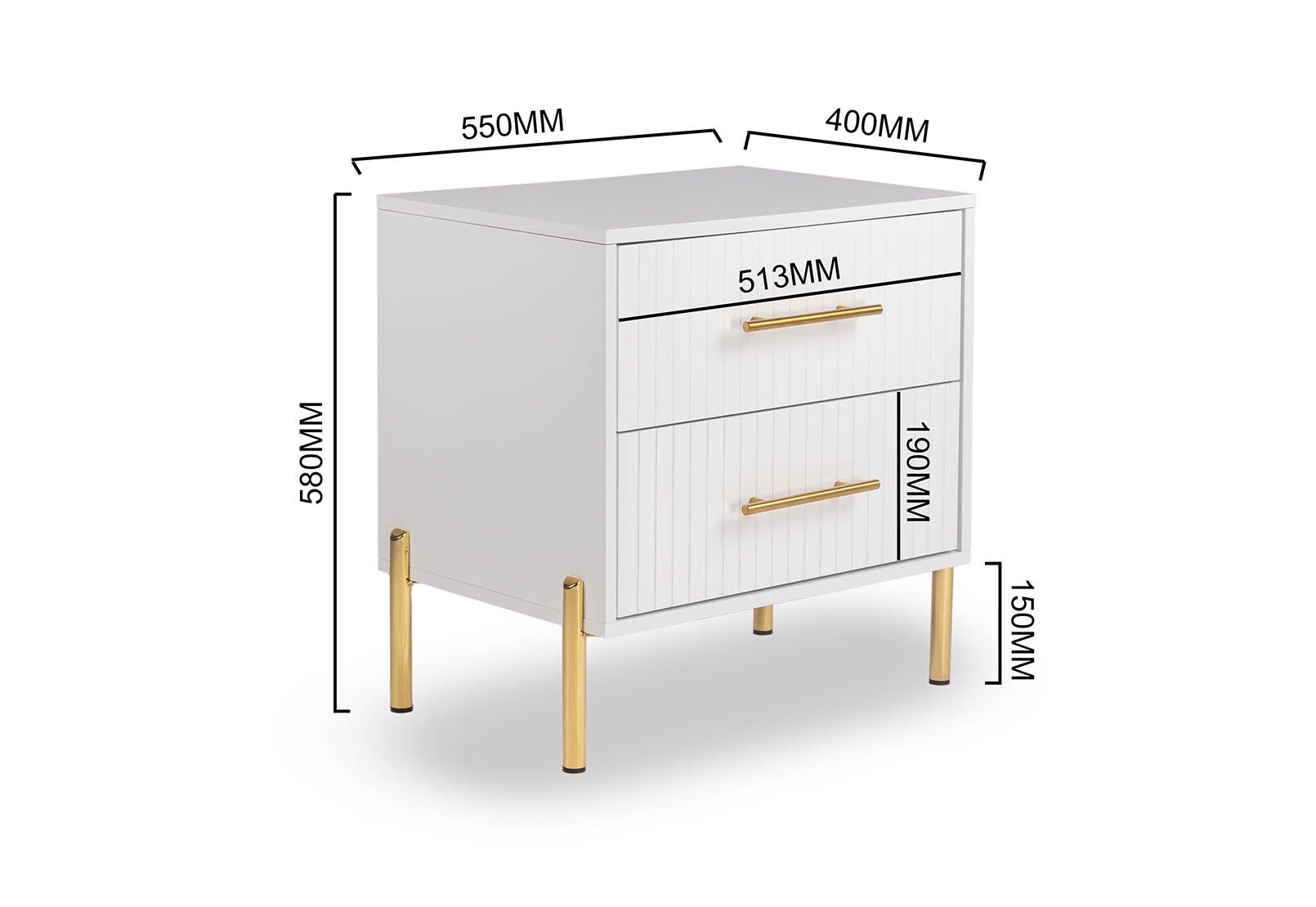 Amart bedside on sale tables white