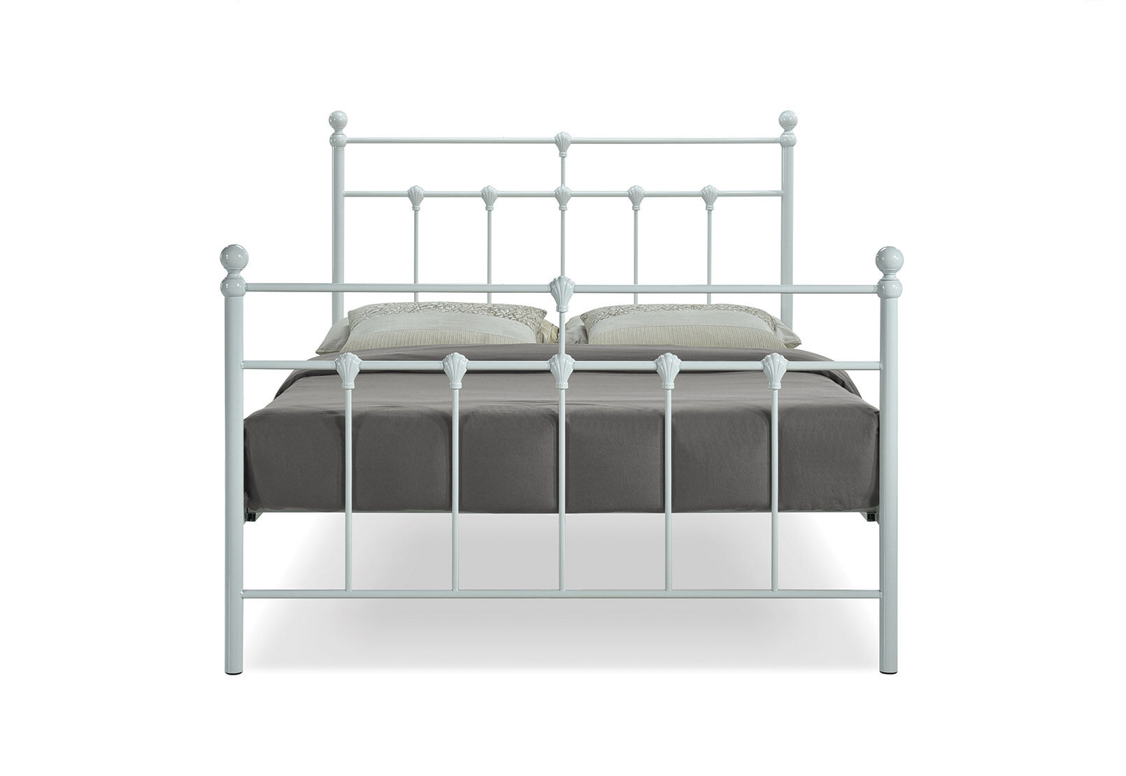 WHITE NEWMAN White Double Bed Amart Furniture