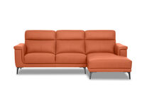 CAPEL LEATHER - 3 Seater Sofa with RHF Chaise CAPEL LEATHER