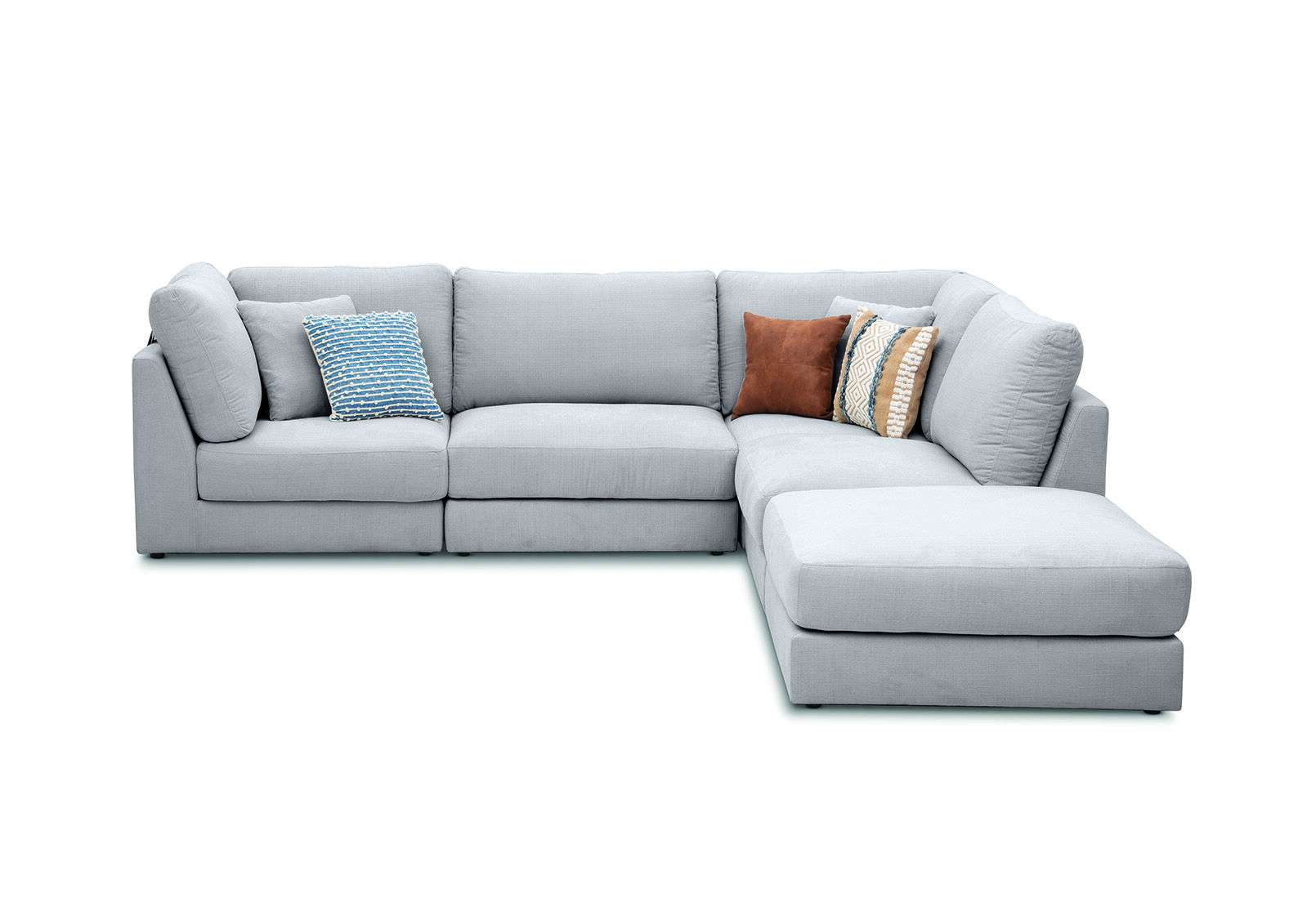 PALLADINO - Fabric 5 Piece Modular Lounge Suite PALLADINO