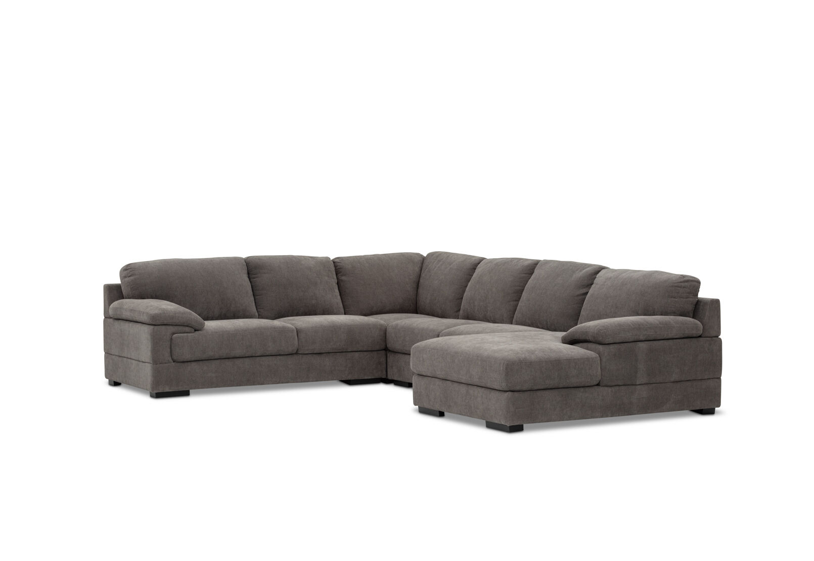 CANDACE FABRIC - 6 Seater Corner RHF Chaise CANDACE FABRIC