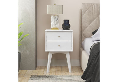 FIELDS - 2 Drawer Bedside Table