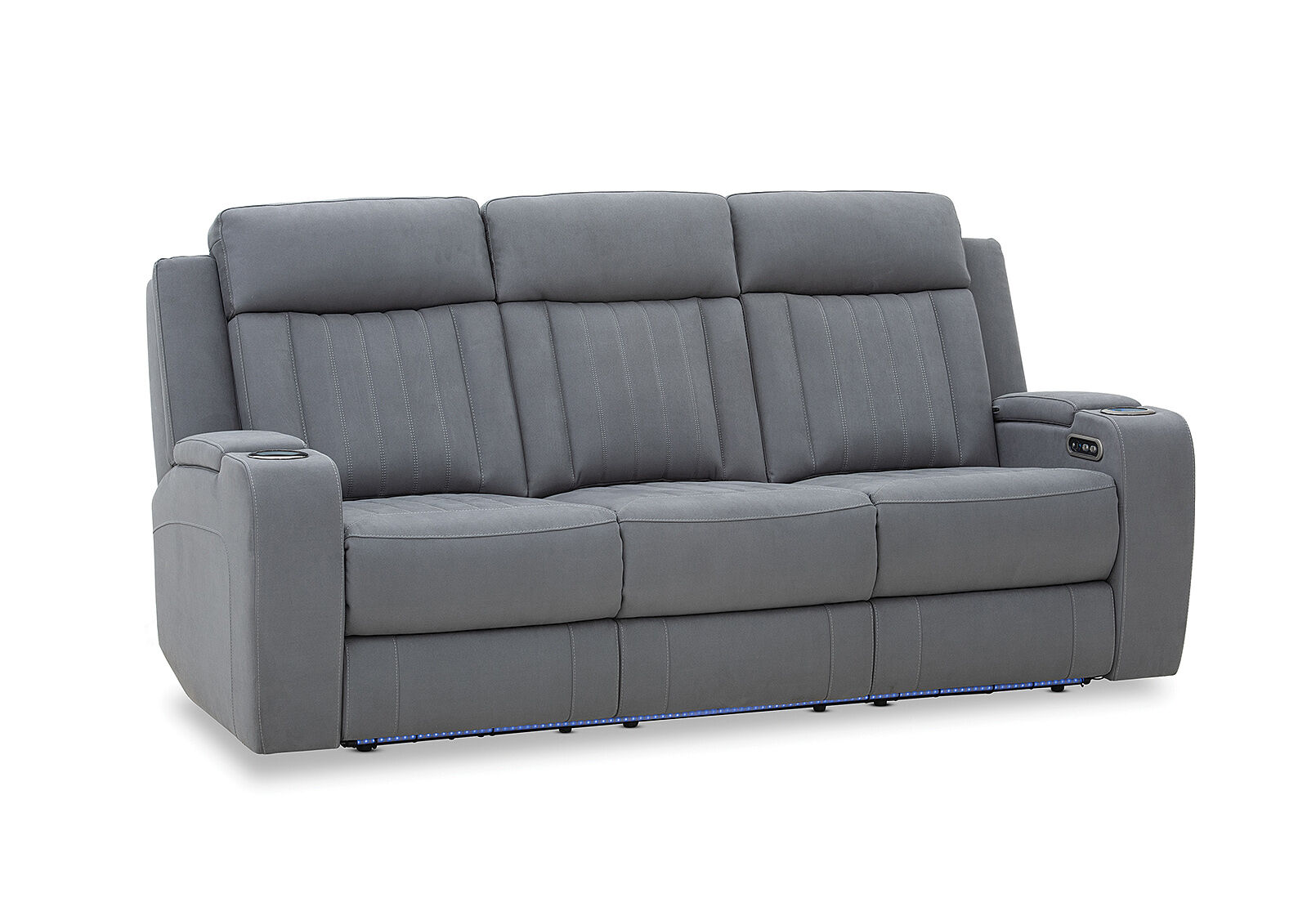 HERCULES - Fabric 3 Seater with Inbuilt Electric Recliners HERCULES