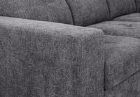 DIAMOND FABRIC - Corner RHF Chaise with Sofa Bed DIAMOND FABRIC