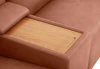 GAGE FABRIC - 2 Seater with Electric Recliners & Console GAGE FABRIC
