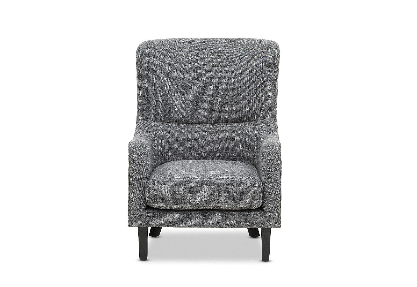 Dark Grey Brahms Fabric Accent Chair Amart Furniture