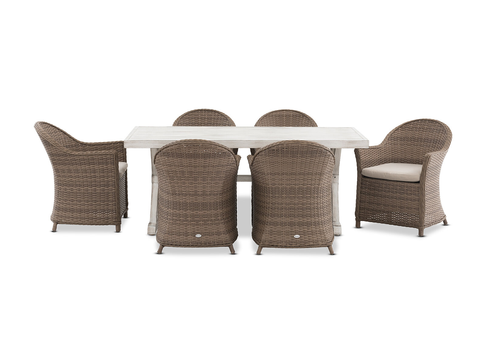 MIAMI - 7 Piece Outdoor Dining Setting. MIAMI