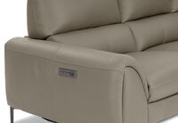 DOMINICO LEATHER - 3 Seater with 2 inbuilt Electric Recliners DOMINICO LEATHER