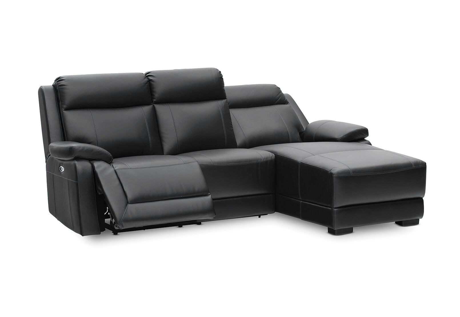 SAN MARCO - Leather 3 Seater Chaise SAN MARCO