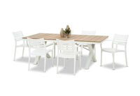 ELWOOD - 7 Piece Outdoor Dining Setting with Lyla Chairs ELWOOD