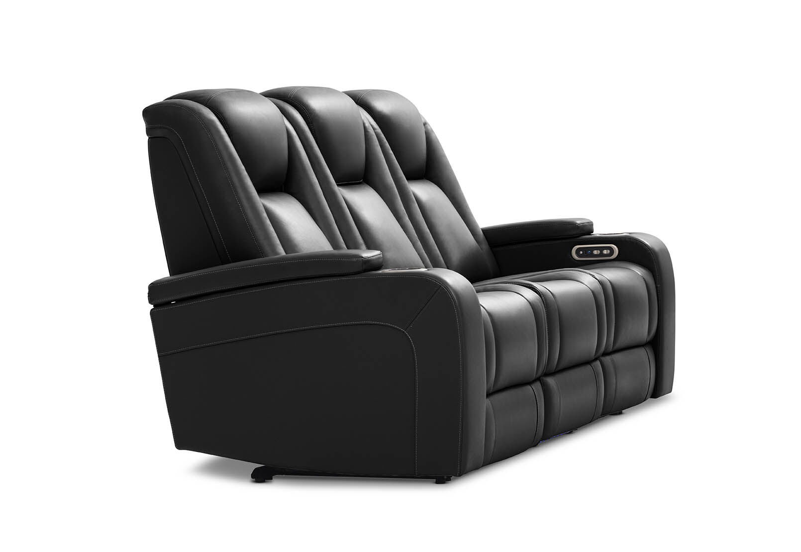 SENTINAL MK2 LEATHER - 3 Seater with 2 Electric Recliners SENTINAL MK2 LEATHER