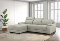 ESCHER LEATHER - 3 Seater LHF Chaise ESCHER LEATHER