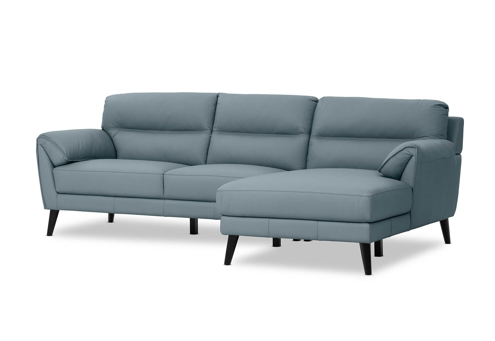 LYDIA LEATHER - 3 Seater RHF Chaise LYDIA LEATHER