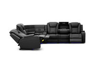 SENTINAL MK2 LEATHER - 5 Piece Corner with RHF 3 Seater SENTINAL MK2 LEATHER
