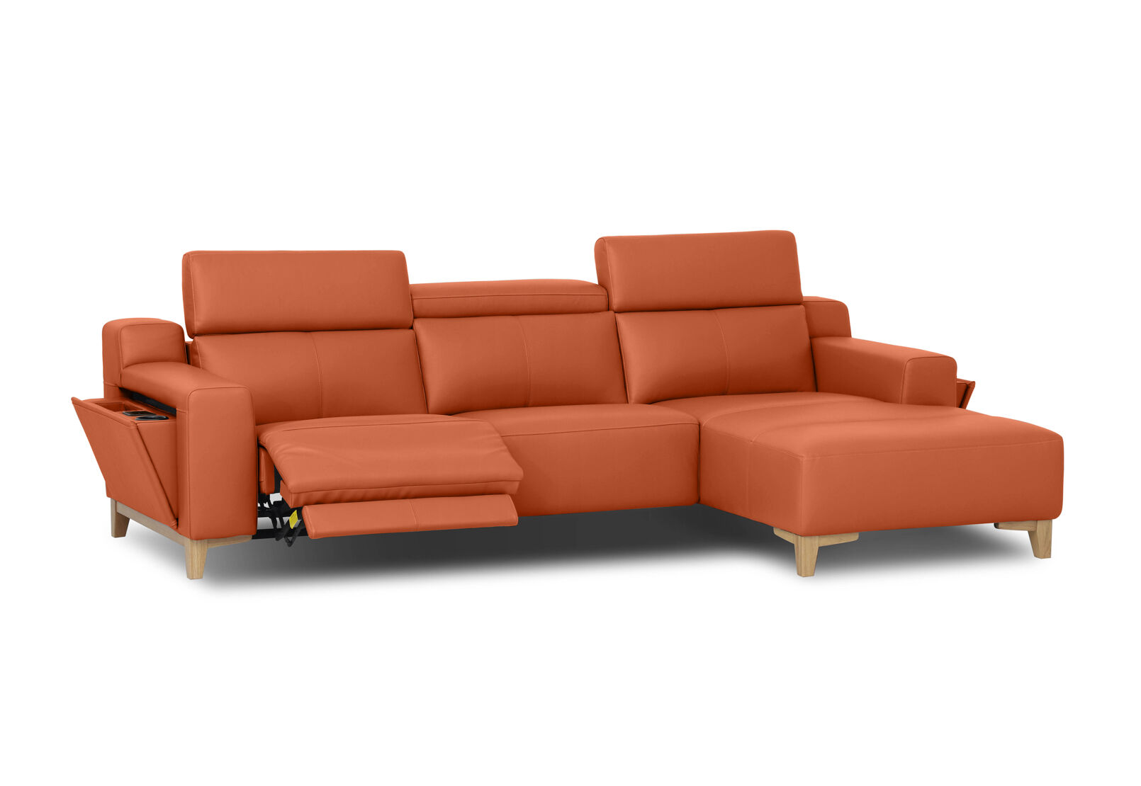 GAGE LEATHER - 3 Seater RHF Chaise (Leather) GAGE LEATHER
