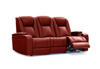 SENTINAL MK2 LEATHER - 3 Seater with 2 Electric Recliners SENTINAL MK2 LEATHER