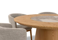 TAKESHI - 7 Piece Dining Suite with Godric Dining Chairs TAKESHI