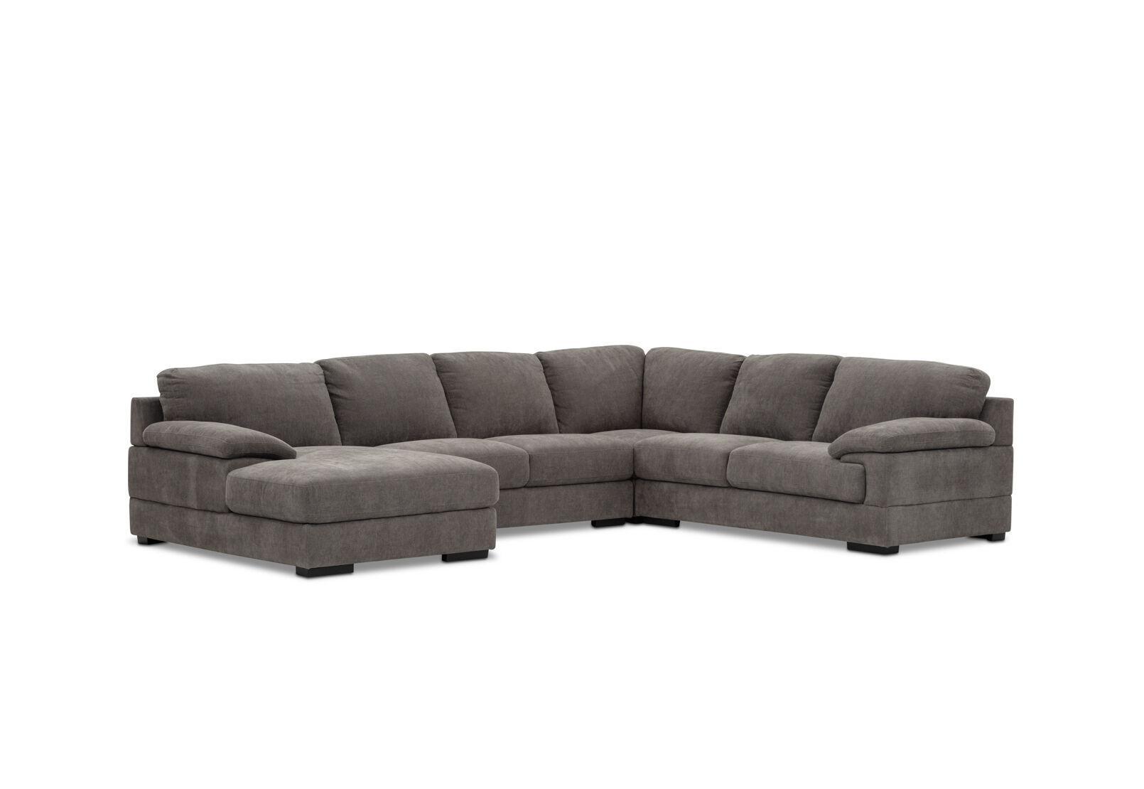 CANDACE FABRIC - 6 Seater Corner LHF Chaise CANDACE FABRIC