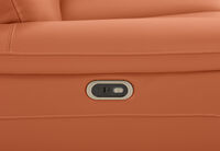 SERGIO LEATHER - 2 Seater with Electric Recliners SERGIO LEATHER