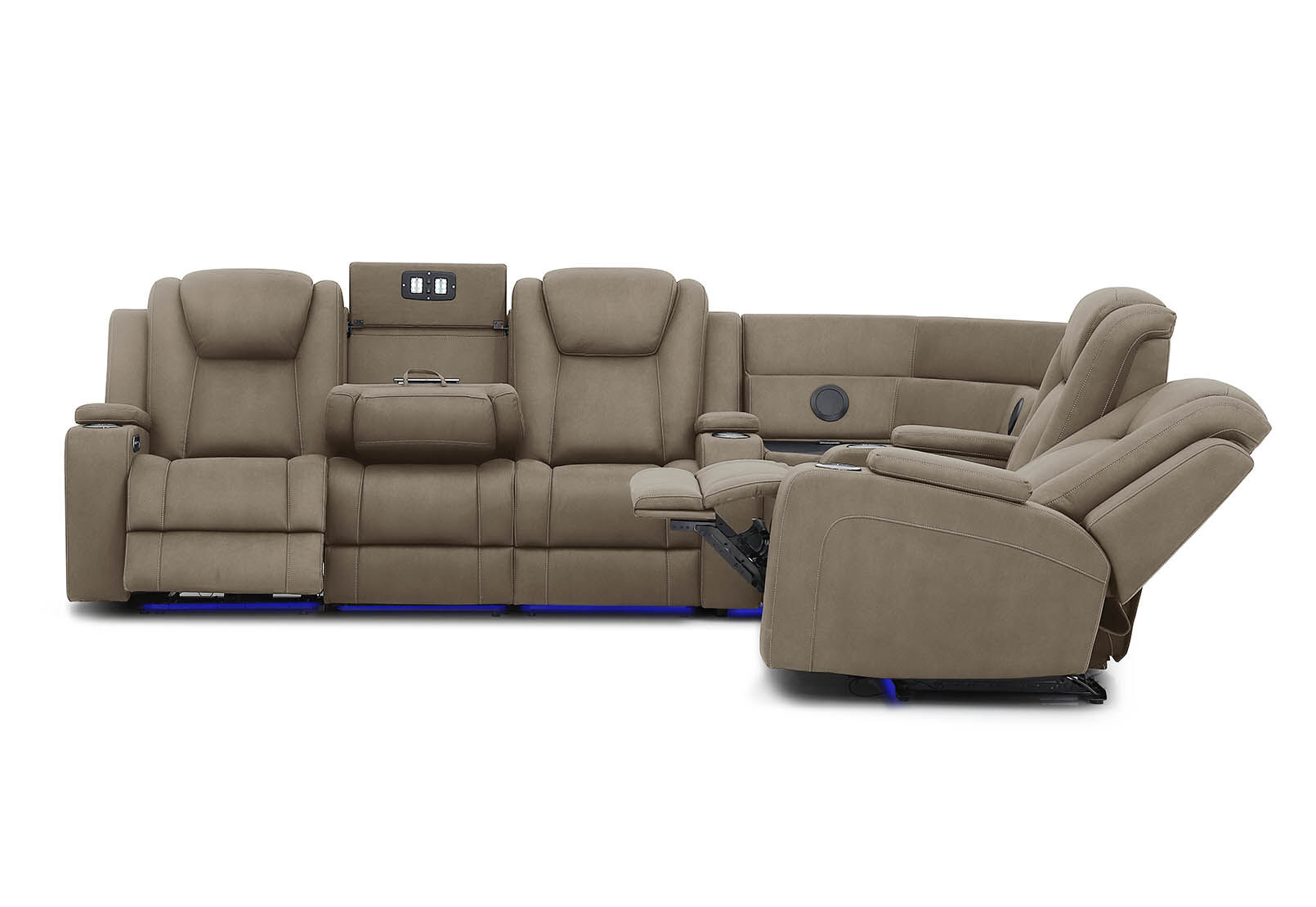 SENTINAL MK2 - 5 Piece Corner with LHF 3 Seater SENTINAL MK2