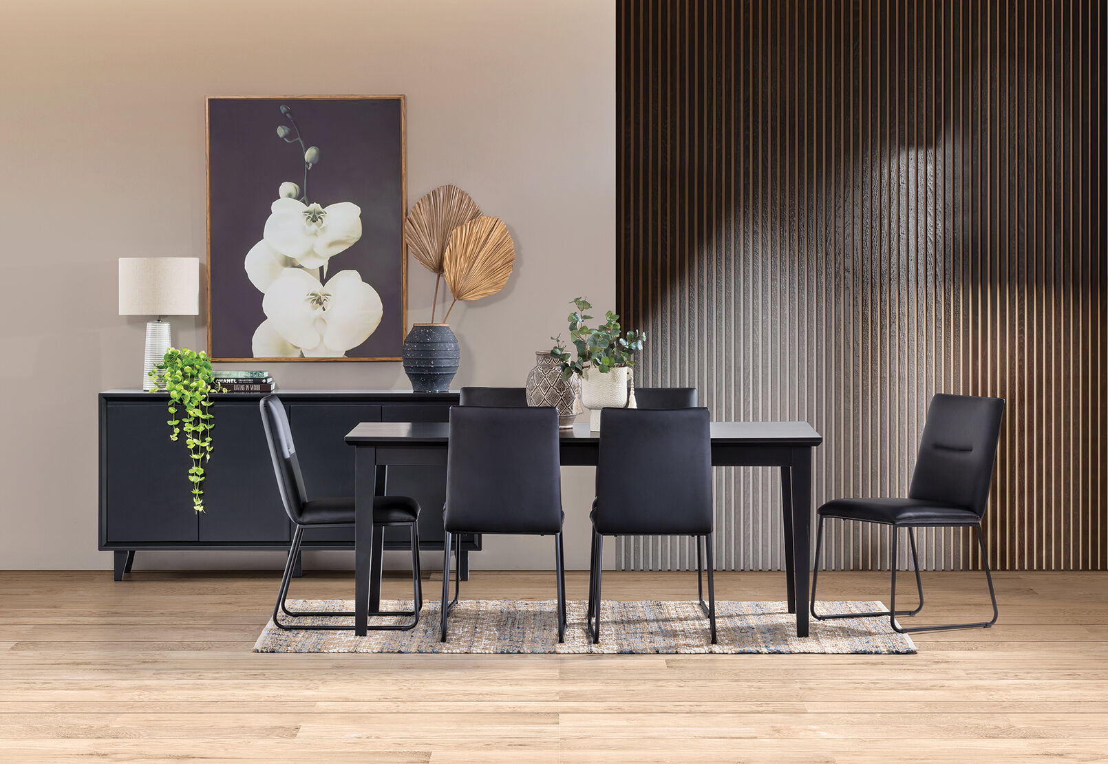 Black dining suite shop