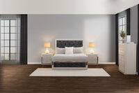 ISMENE - 4 Piece Queen Bed Tall Chest Suite ISMENE