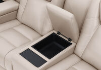 SENTINAL MK2 LEATHER - 4 Piece Corner with LHF Console SENTINAL MK2 LEATHER