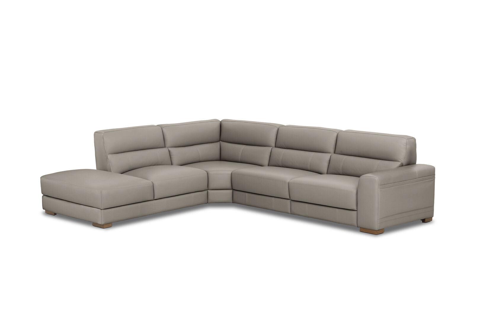 ELLYSE LEATHER - LHF Corner Chaise ELLYSE LEATHER