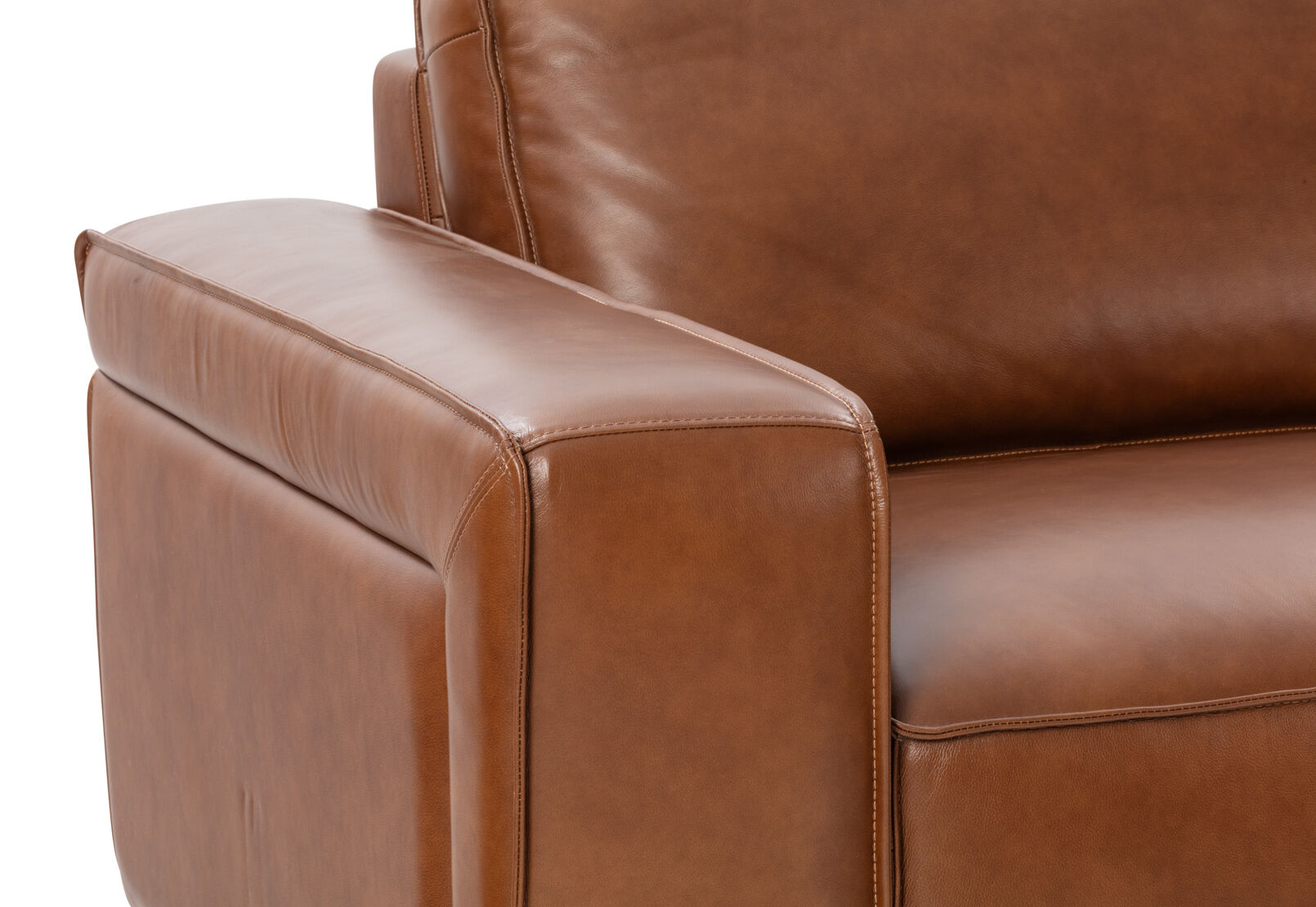 BARTELLE LEATHER - 3.5 Seater Sofa with Ottoman BARTELLE LEATHER