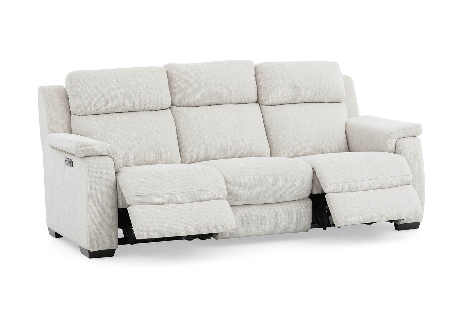 CAPELLO - Fabric 3 Seater Sofa with 2 Inbuilt Electric Recliners CAPELLO