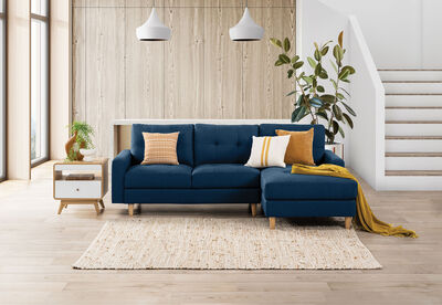 KELLER - Fabric 3 Seat RHF Chaise