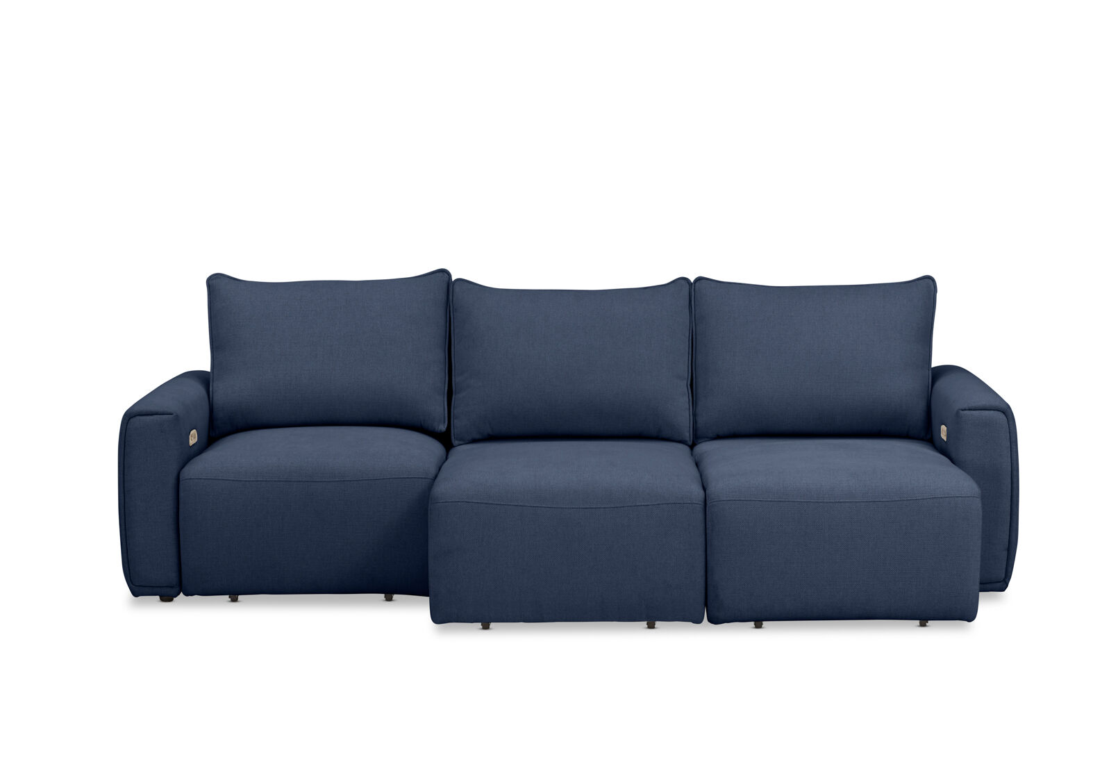 MIKAELA - 3 Seater with Sliding Electric Chaise MIKAELA