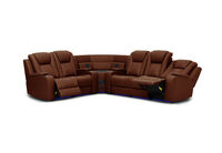 SENTINAL MK2 LEATHER - 5 Piece Corner with RHF 3 Seater SENTINAL MK2 LEATHER