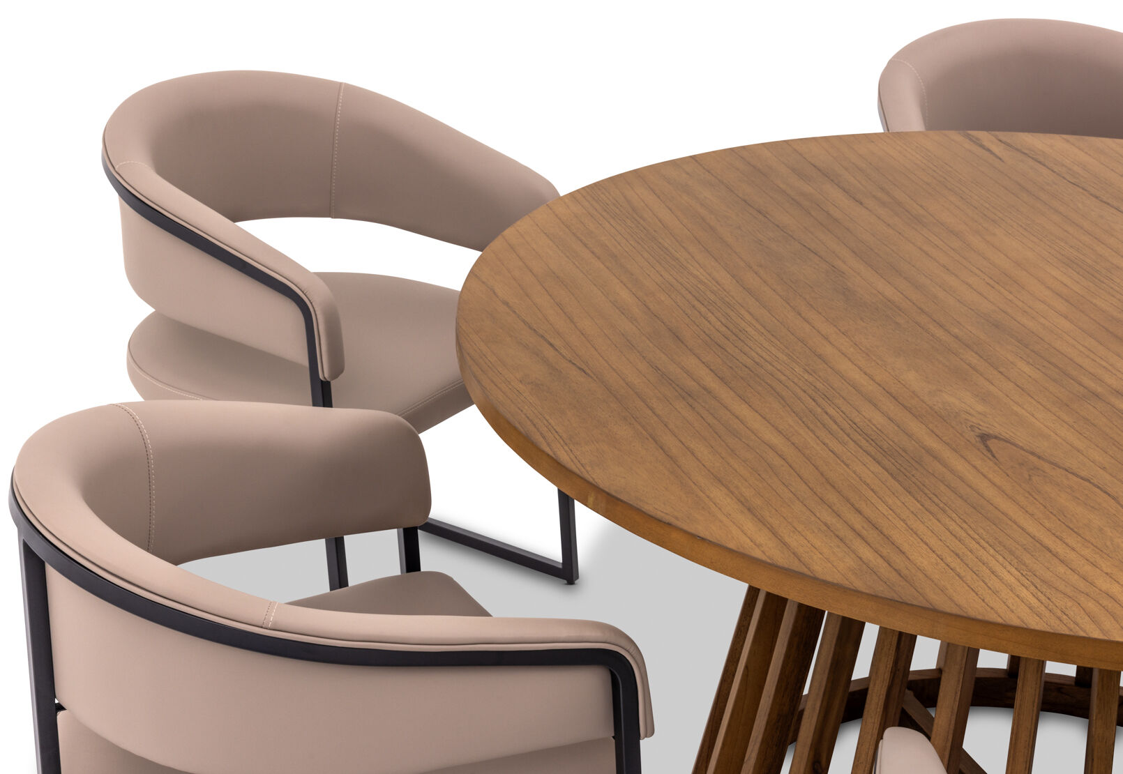 TORENTO - 7 Piece Dining Suite with Ambrose Dining Chairs TORENTO