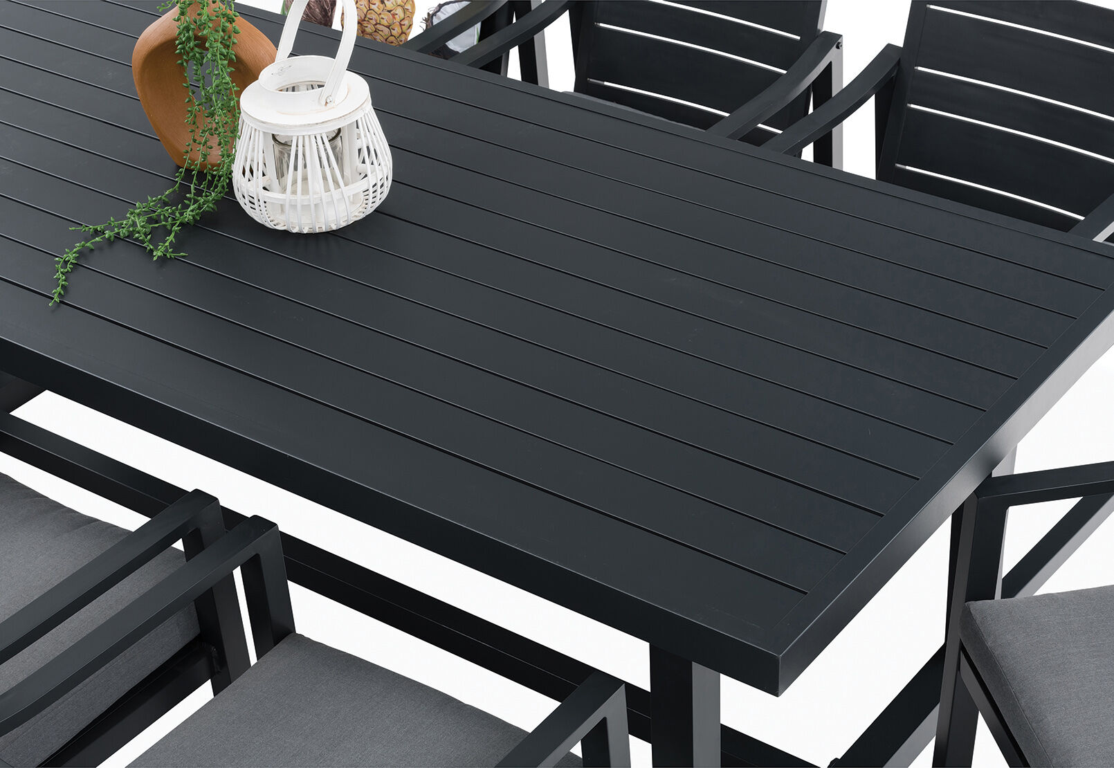 ZARIAH - 9 Piece Outdoor Dining Setting. ZARIAH