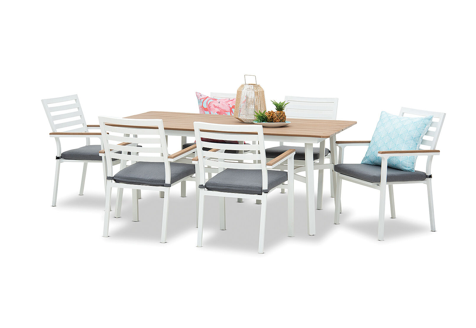 TANGALOOMA - 7 Piece Outdoor Dining Setting TANGALOOMA