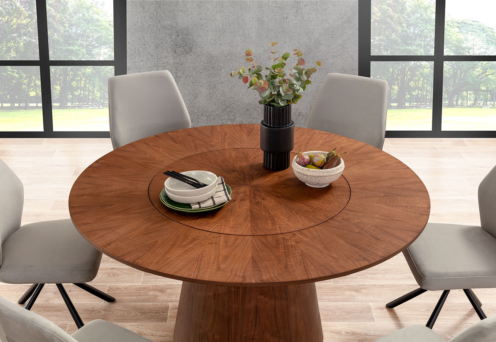 DECLAN - 7 Piece Dining Suite with Maylee Chairs DECLAN
