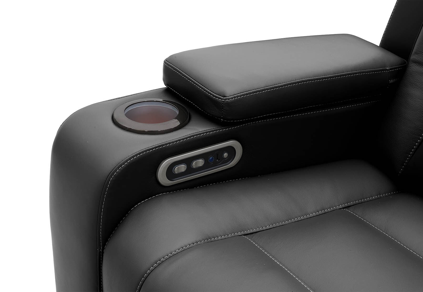 SENTINAL MK2 LEATHER - 4 Piece Corner with LHF Console SENTINAL MK2 LEATHER